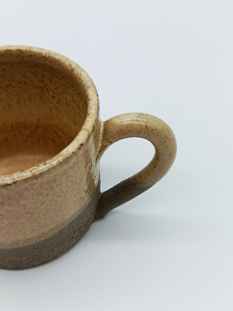 Yellow Sand Handmade Ceramic Mug - Single Espresso