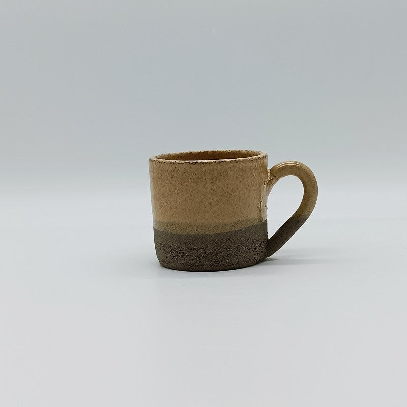 Yellow Sand Handmade Ceramic Mug - Single Espresso